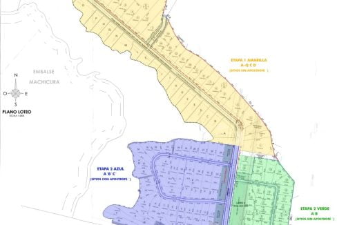 Plano loteo brisas de machicura 2